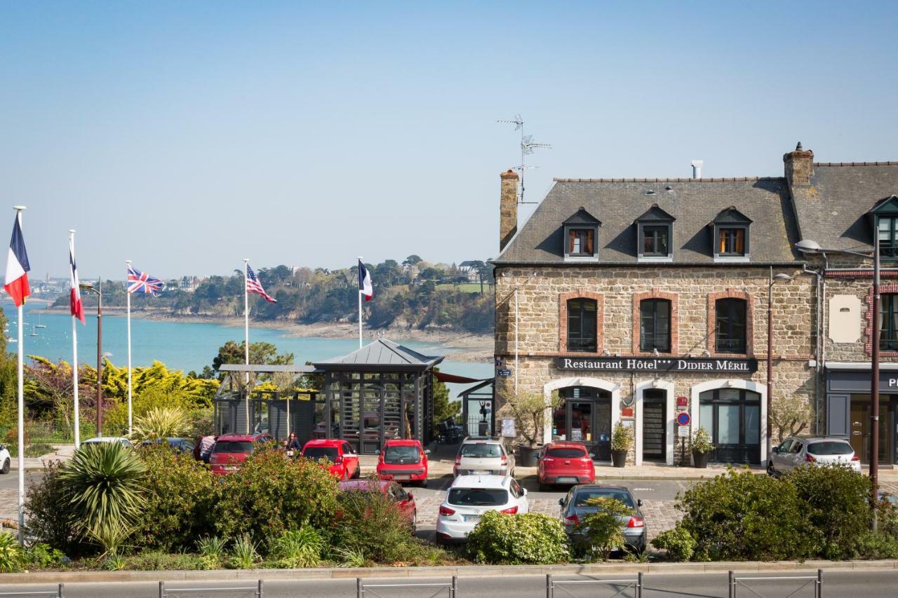 Restaurant Hotel Didier Méril Dinard Exterior foto